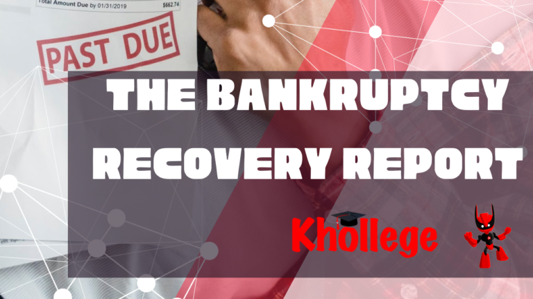 The Bankruptcy Recovery Report