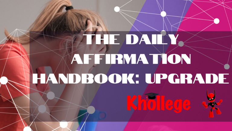 The daily affirmation handbook video upgrade
